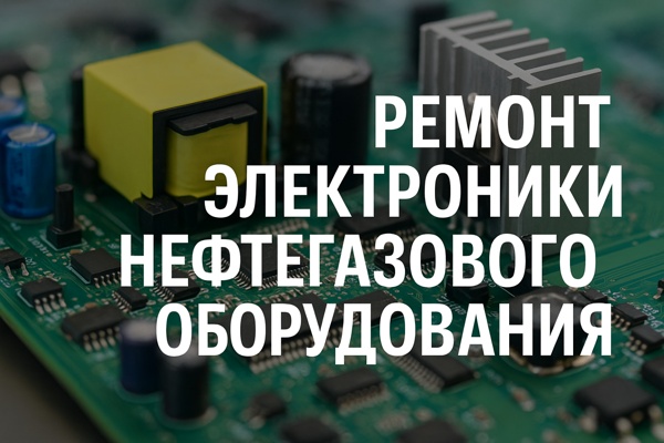 Ремонт электроники нефтегазового оборудования: современный подход и значение для отрасли