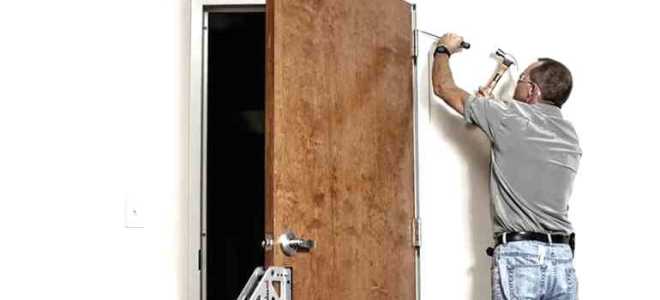 Когда устанавливать межкомнатные двери до или после поклейки обоев