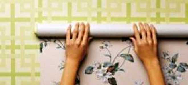 Повторная поклейка флизелиновых обоев